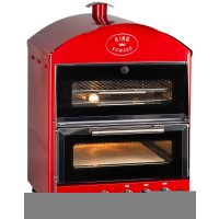 King Edward Vintage Pizzaofen PK1W mit Warmhaltefach