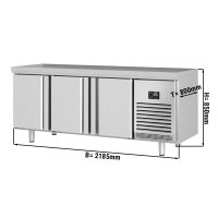 Bäckereitiefkühltisch Premium PLUS - 2185x800mm...